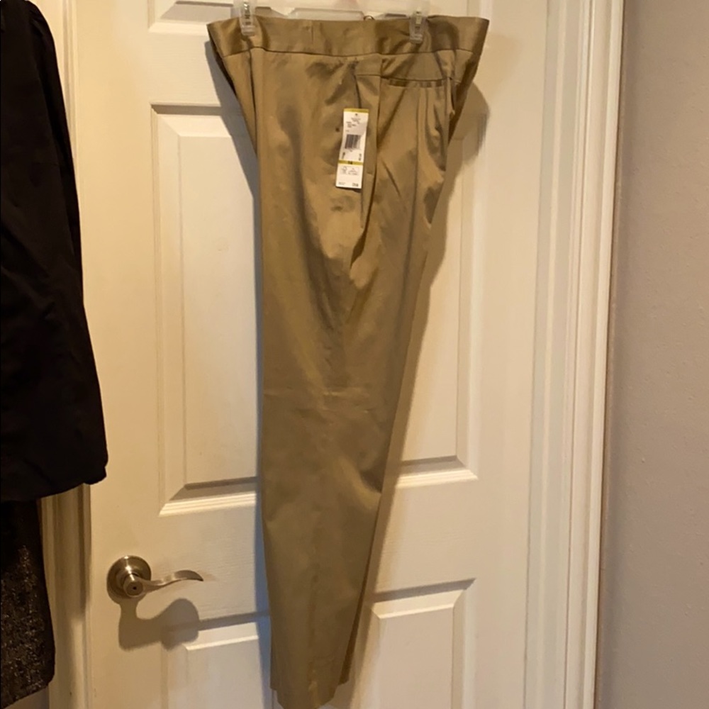 Anne Klein khaki pants